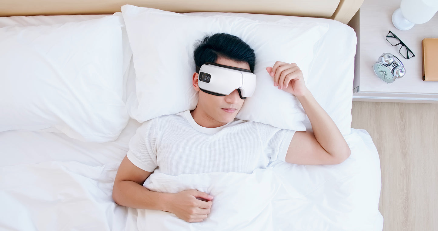 NOMA Portable Eye Massager with Heat, Compression & Vibration Therapy